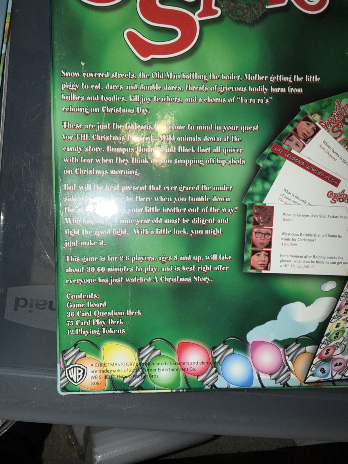 A Christmas Story : The Board Game Factory Sealed 2-6 Players 8years & Up 2005