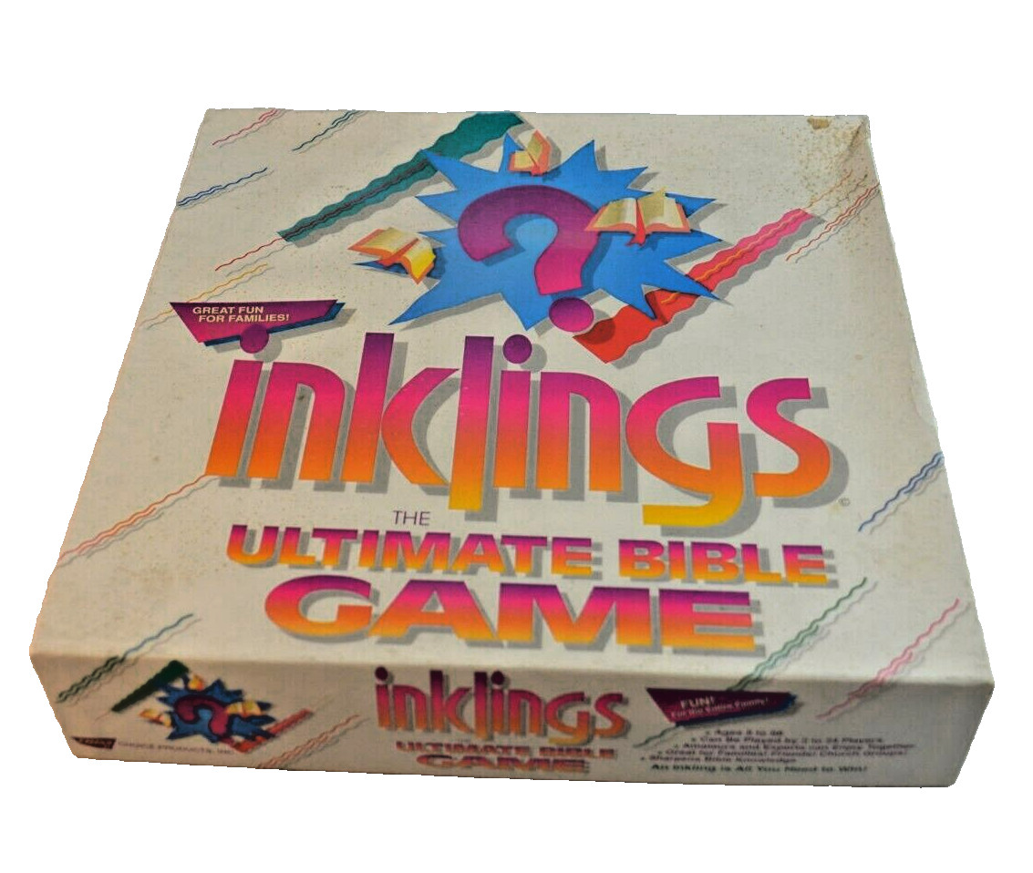 Inklings Board Game hte Ultimate Bible Game Family Choice Ages 8- Up Complete