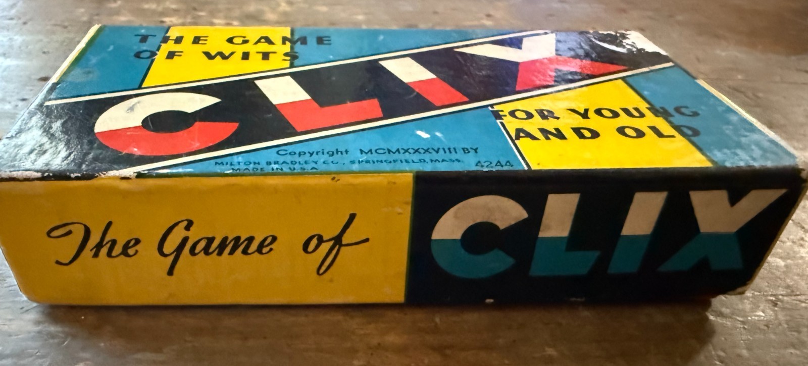 The Game of Wits CLIX – 1938 – Milton Bradley | RARE Find