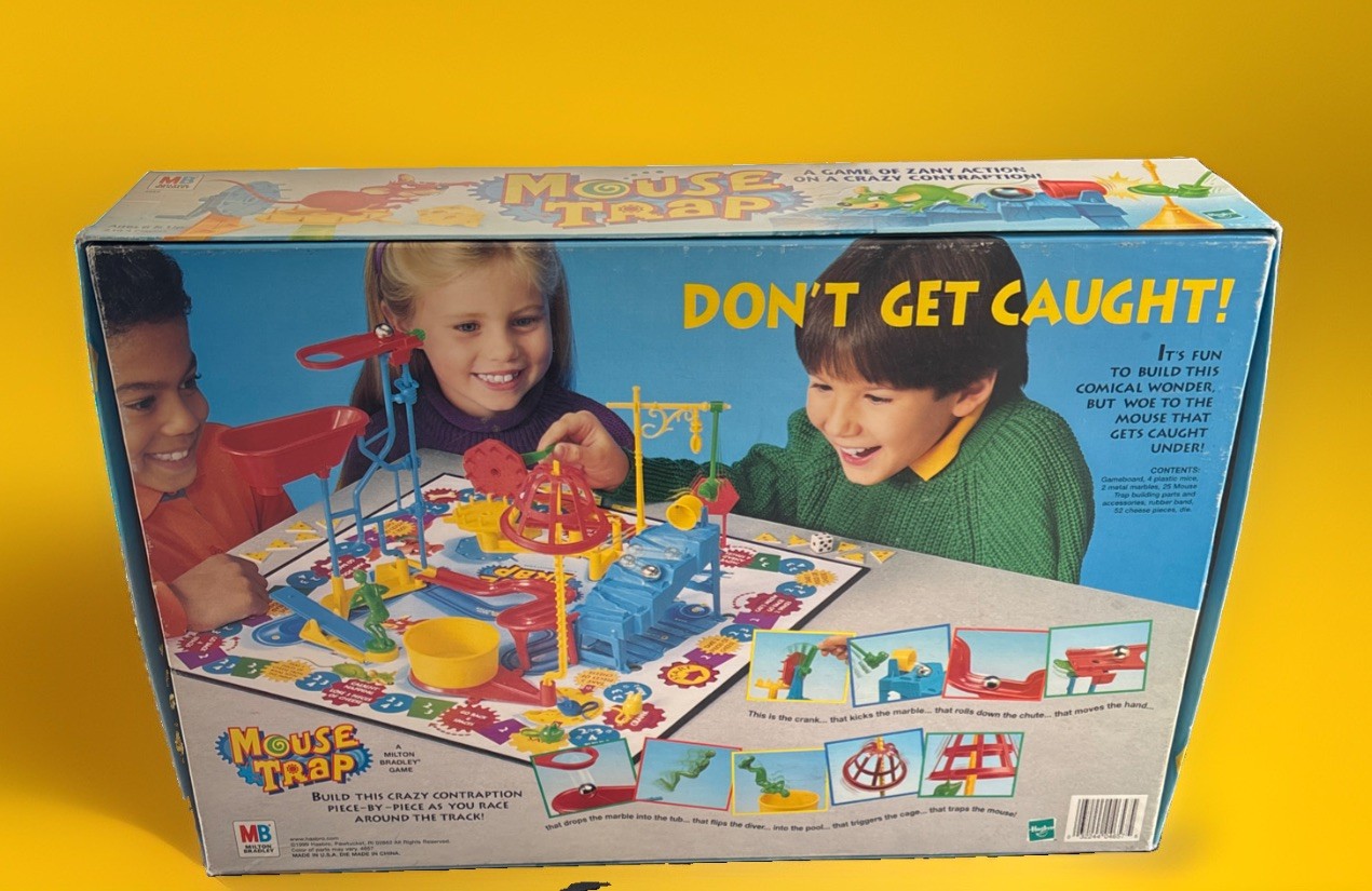 1999 Mouse Trap Game by Milton Bradley Complete in Great Condition FREE SHIPPING