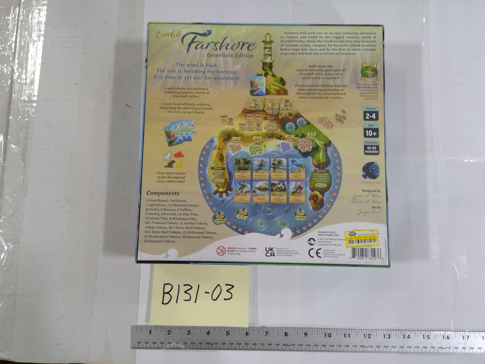 Starling Games Everdell Farshore Essentials Edition Game 2-4 10+ New Sealed