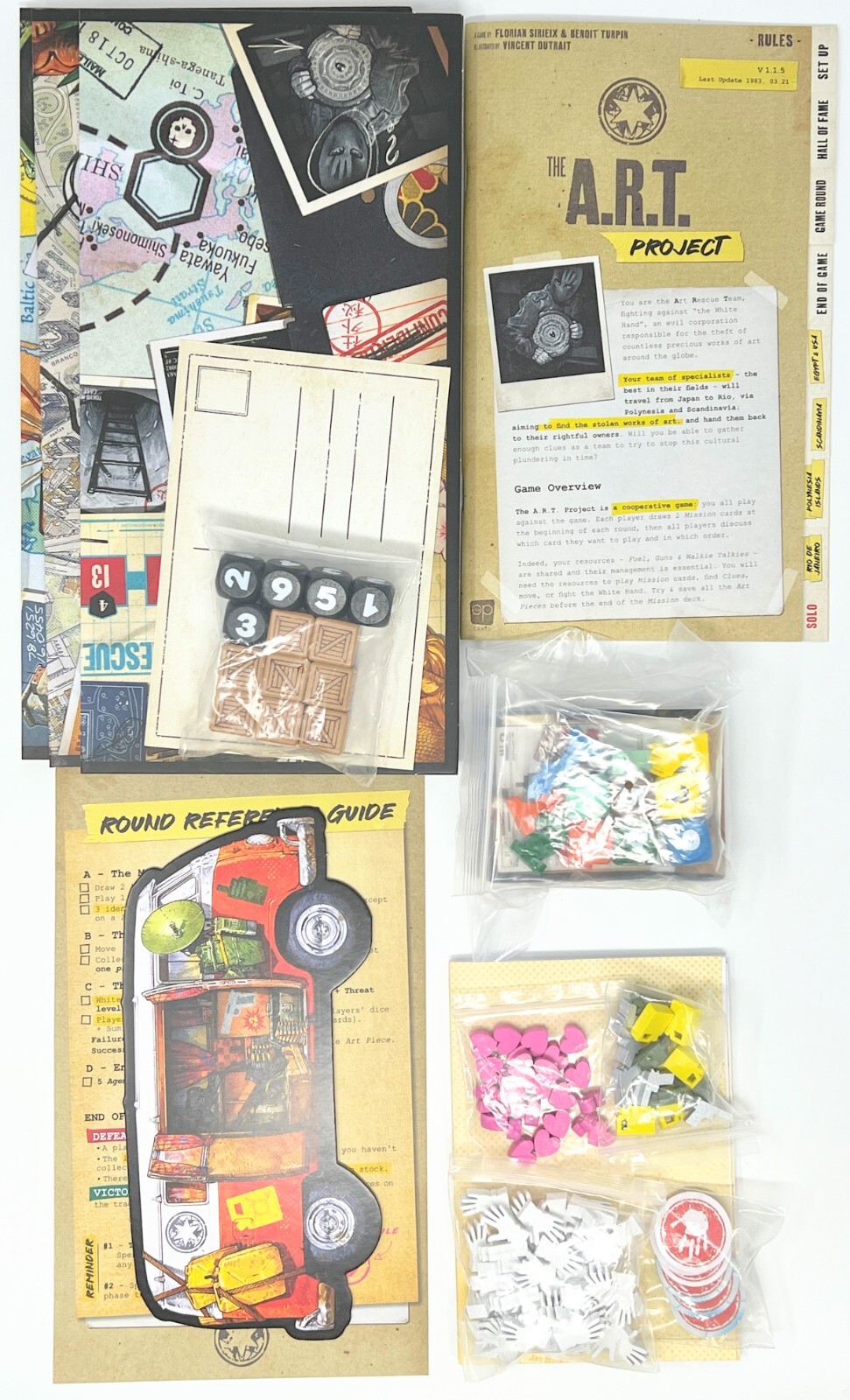 The A.R.T. Project Board Game Lumberjacks Unused CIB Complete in Box