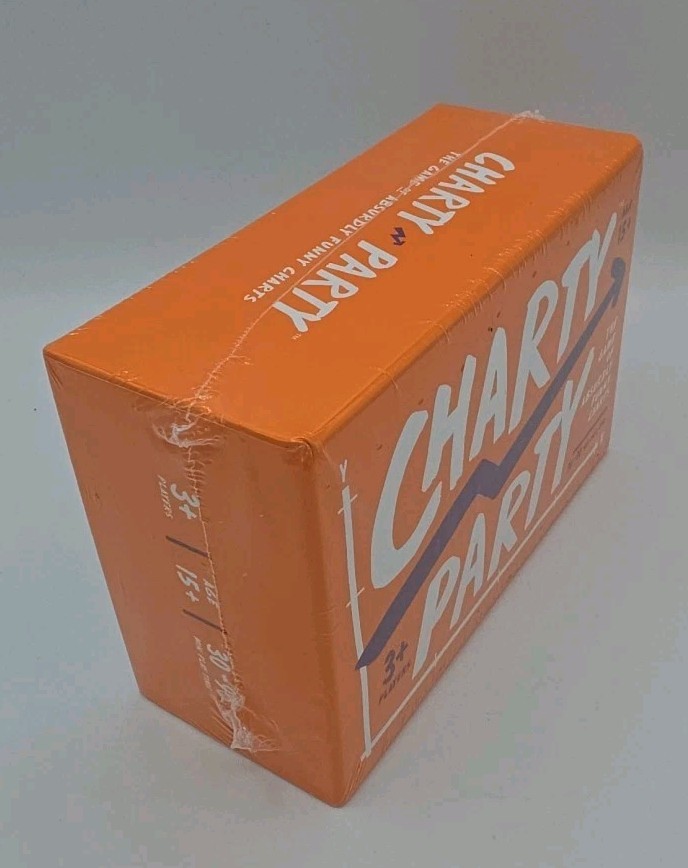 Charty Party~The Game of Absurdly Funny Charts Adult Card Game-Factory Sealed