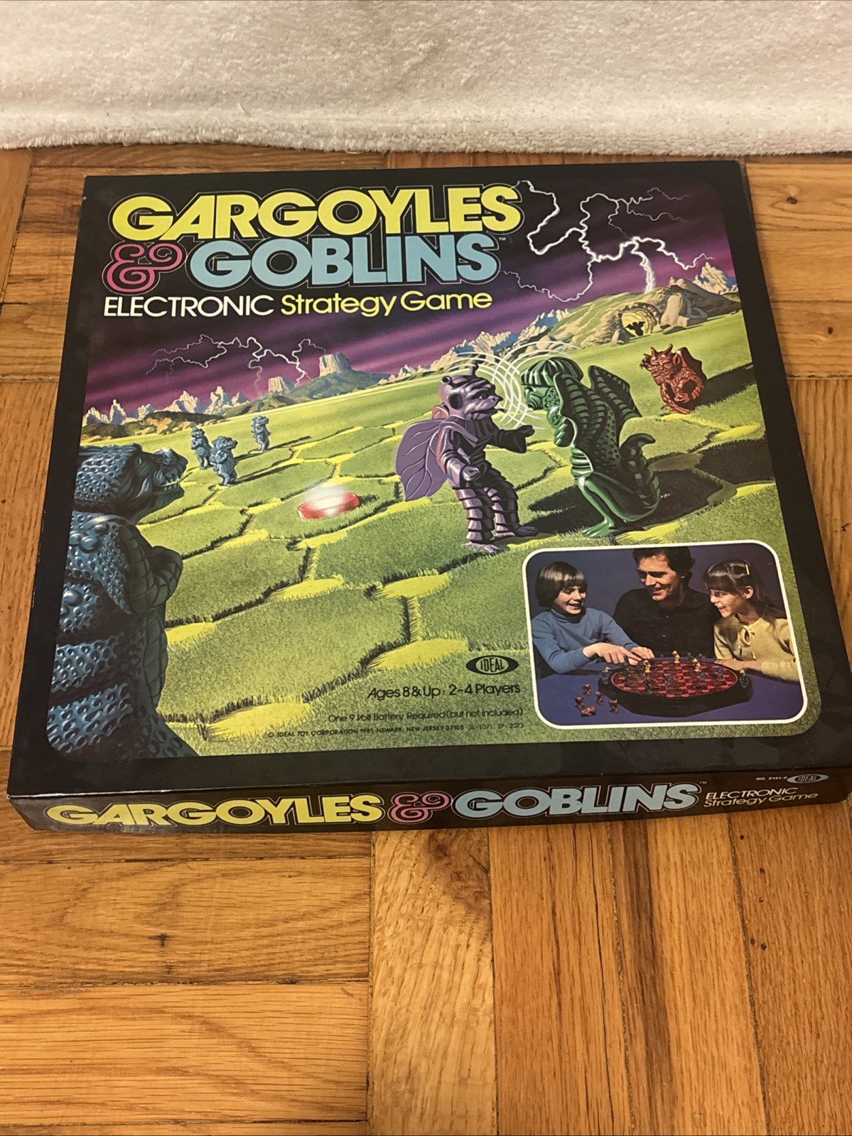VTG Board Game Gargoyles & Goblins Electronic Strategy Ideal COMPLETE UNTESTED