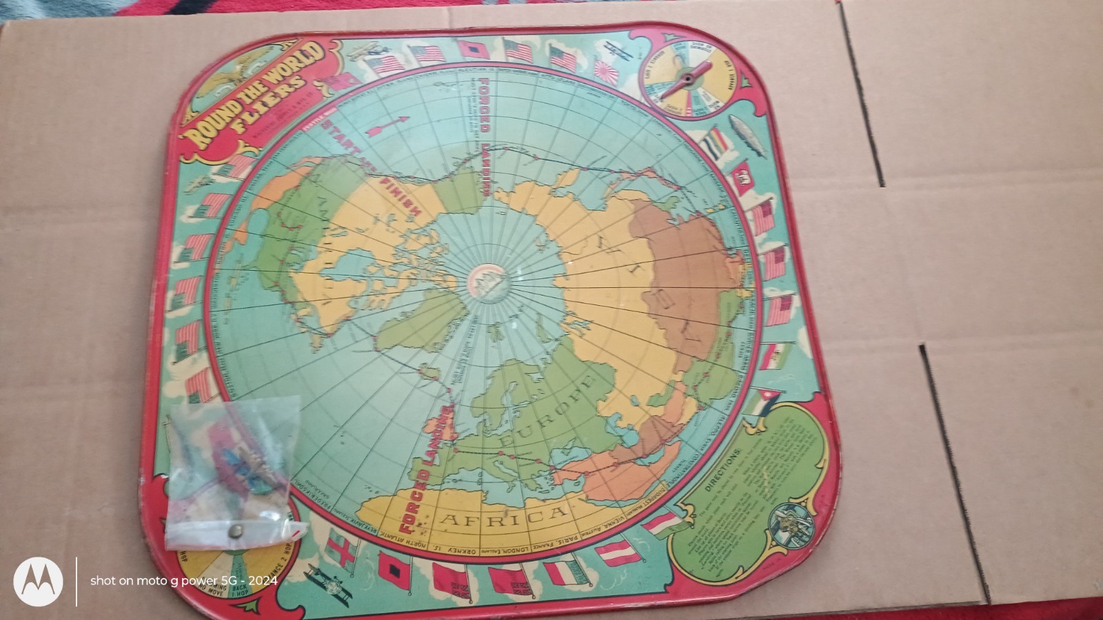 ROUND THE WORLD FLIERS W/Planes Wolverine Supply & Mfg Co. Pittsburgh PA. 1925