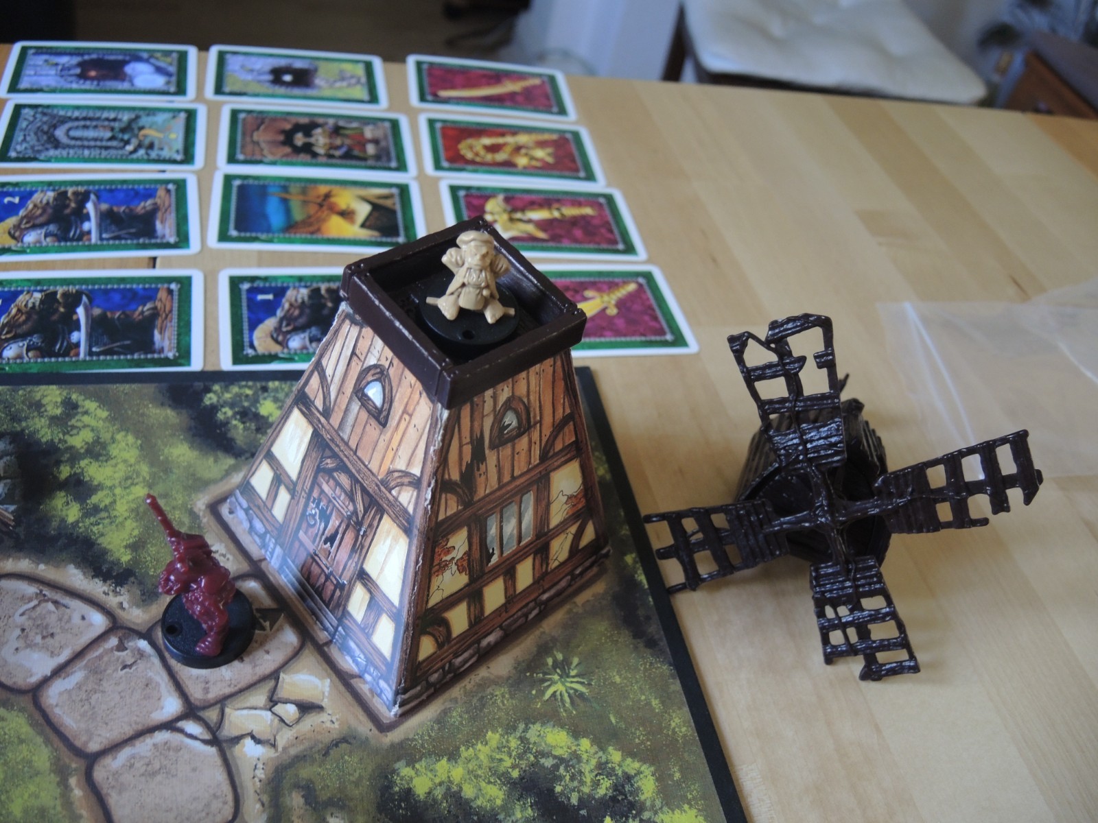 The Black Eye – Village of Horror – Schmidtspiele 100% complete 1992 Unpainted