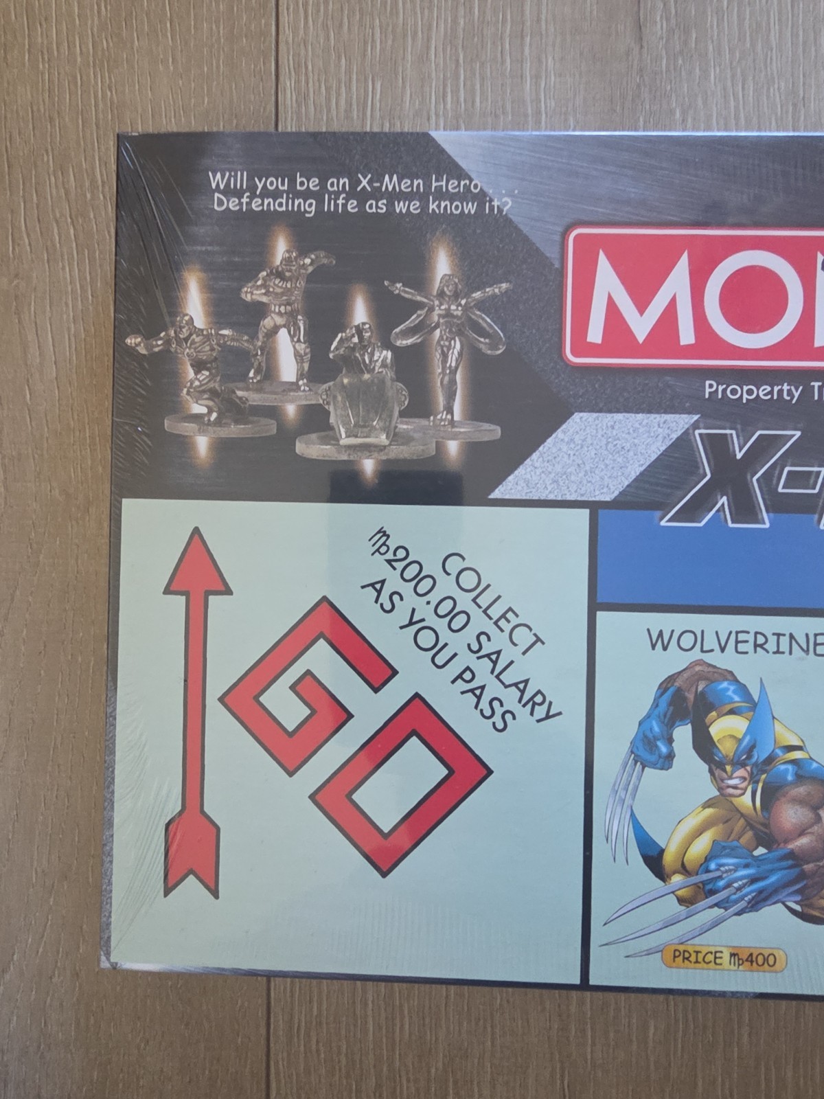 Vintage Monopoly X-Men Collector’s Edition Board Game 2000 Hasbro New Sealed