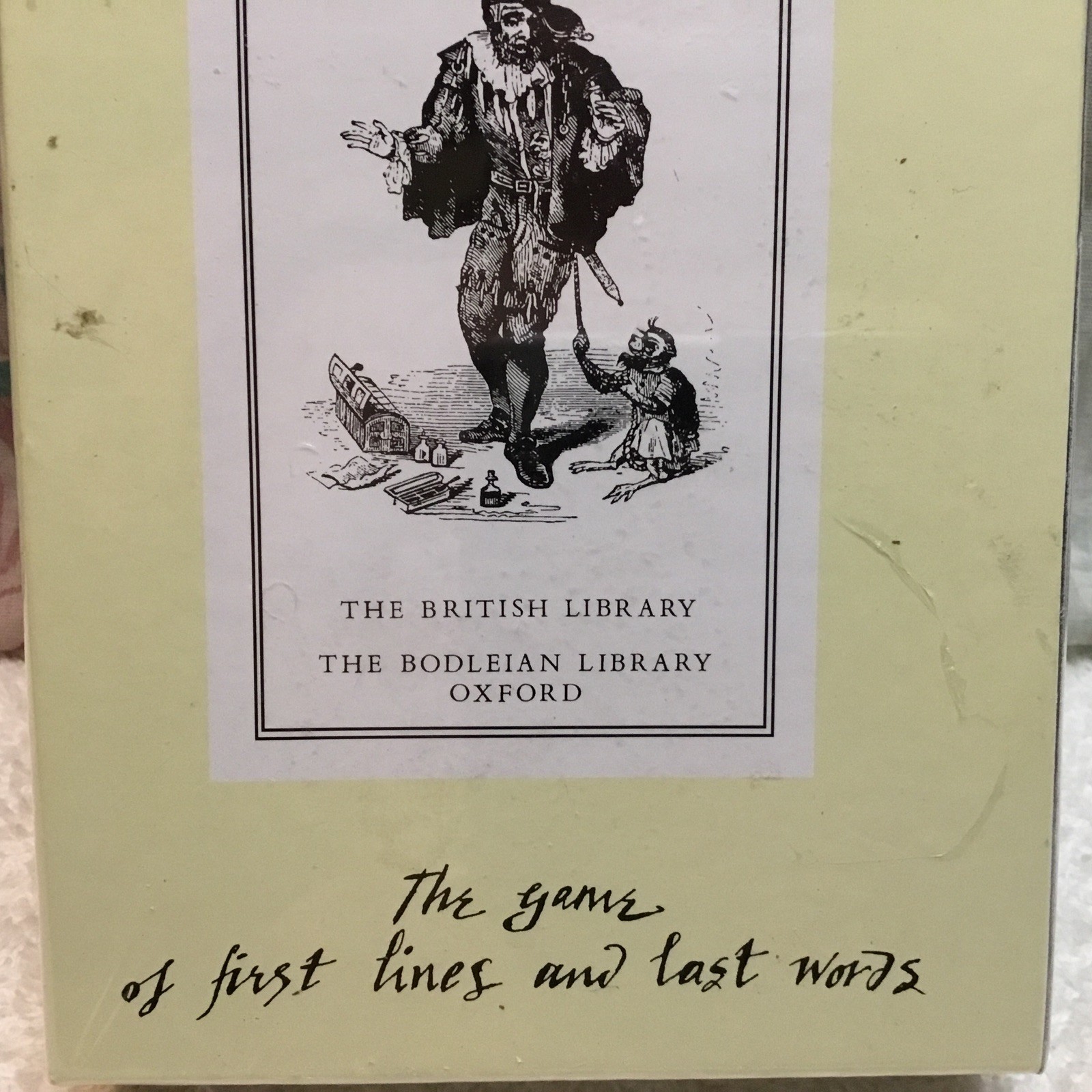 Ex Libris – Oxford Games – Literature Word Game Acumen Writing Skill New/Sealed
