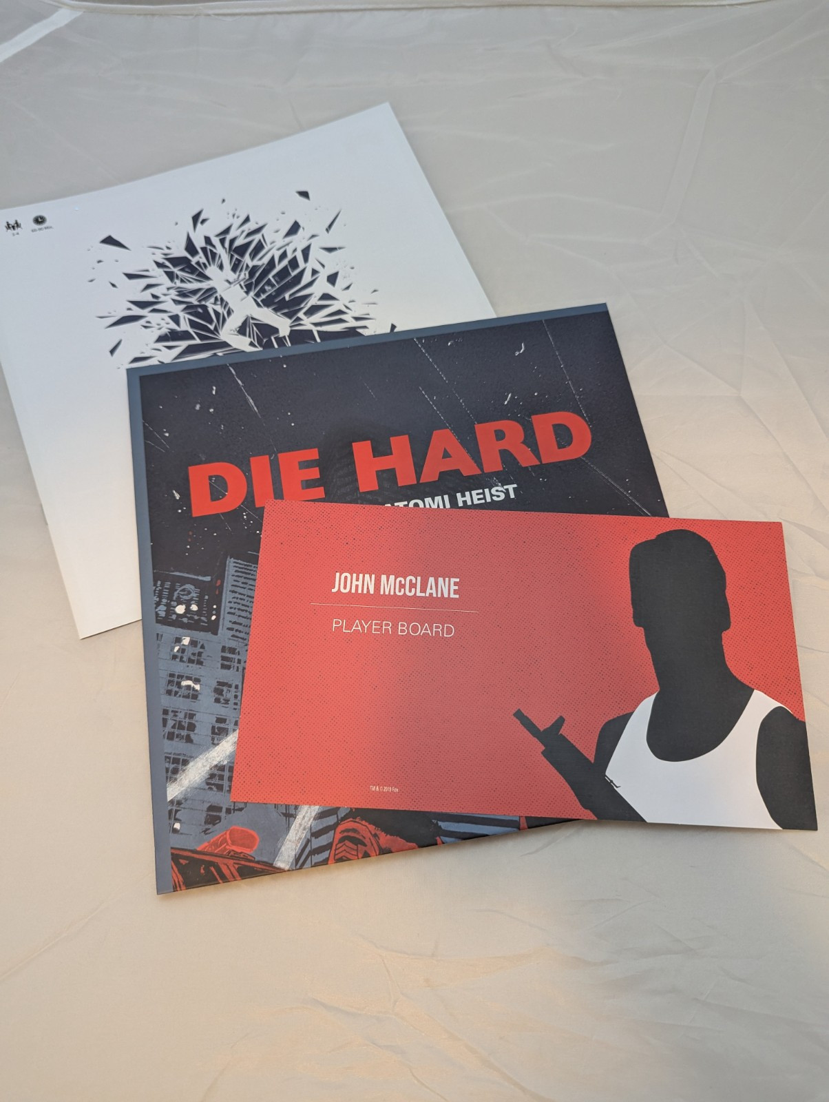 Die Hard The Nakatomi Heist Board Game Christmas Movie – Open/Unplayed