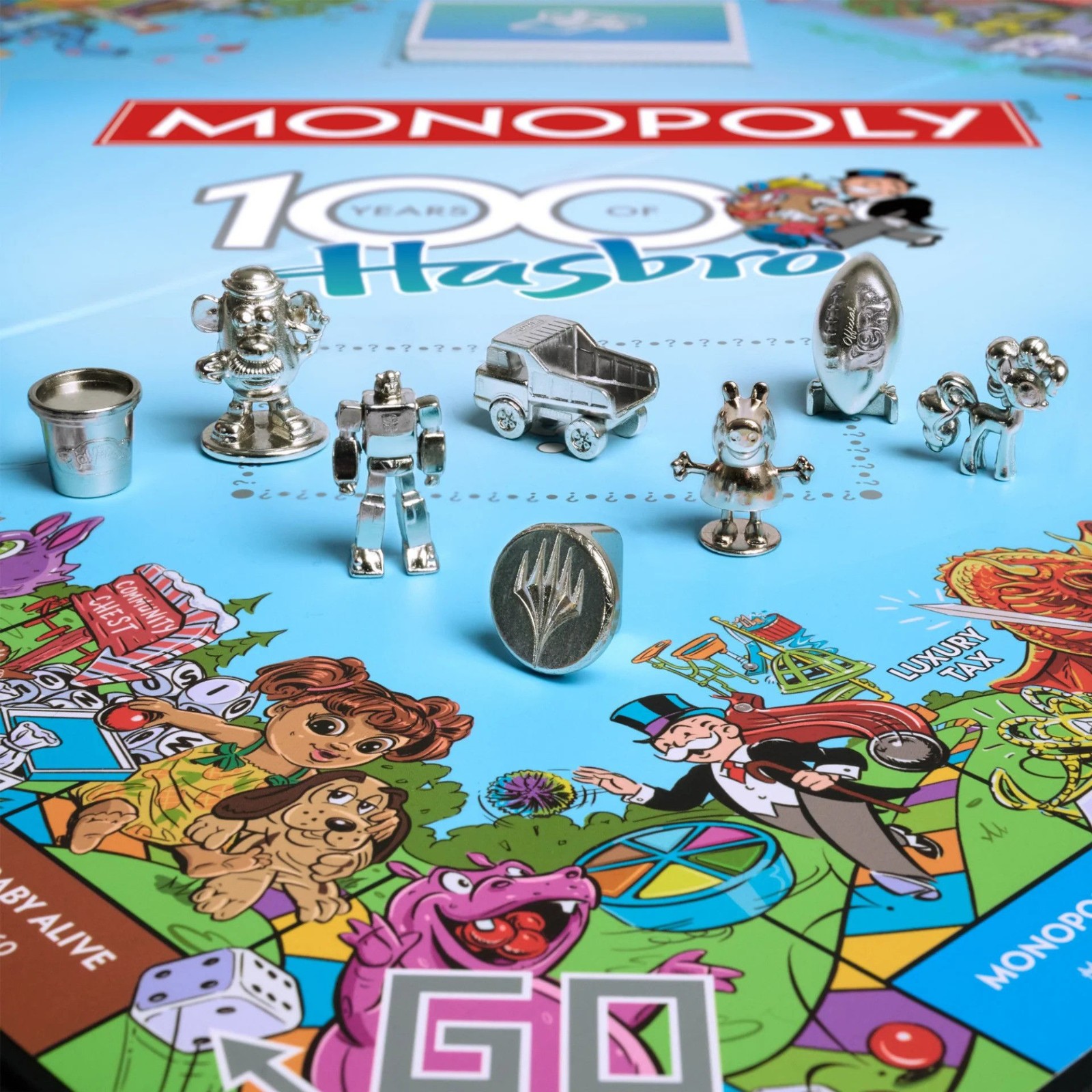 WS Game Company – Hasbro 100th Monopoly Anniv Edition – 43100