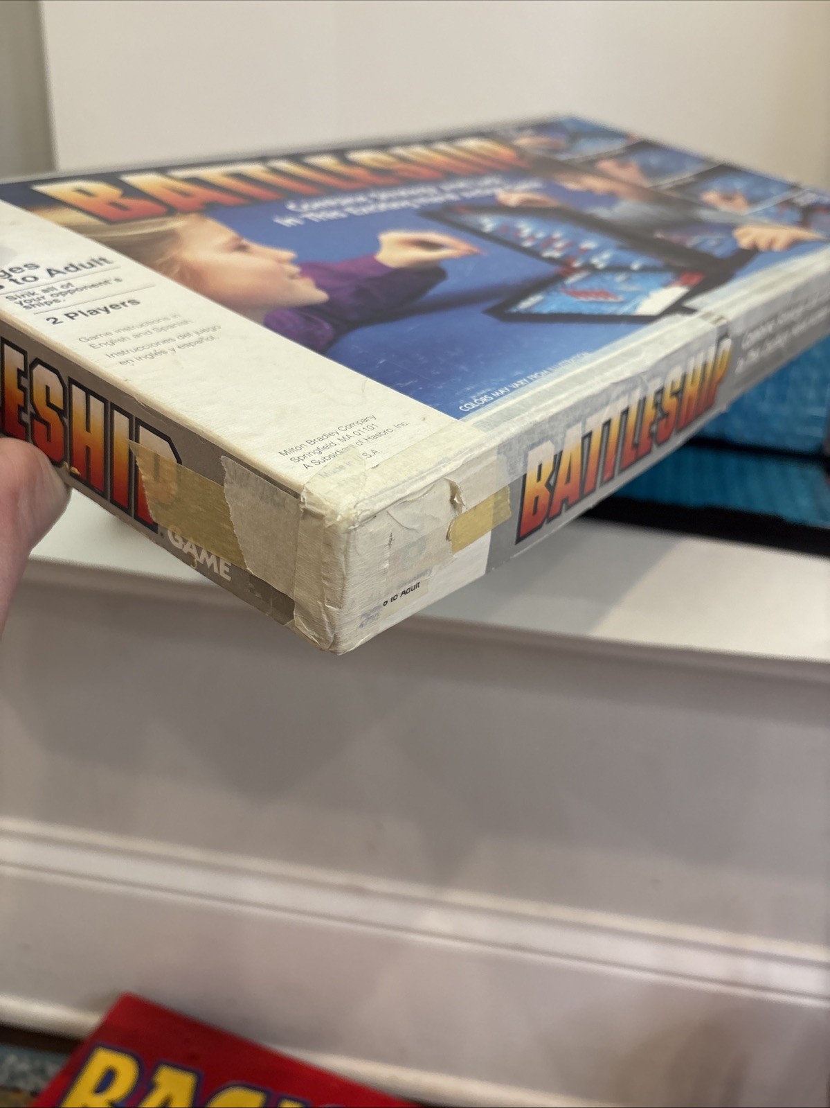 Milton Bradley Battleship Board Game Vintage (1984) MB 4730