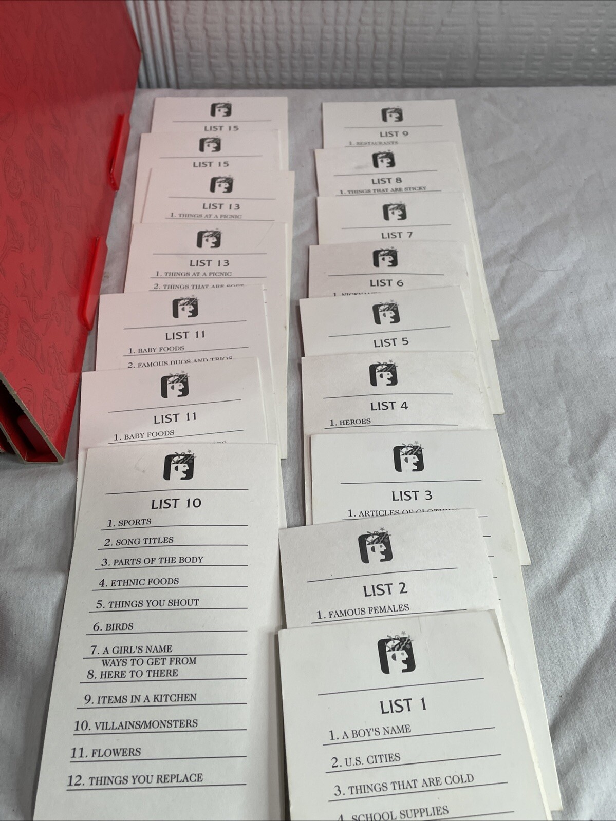The Game of Scattergories Word Game by Parker Brothers, 2009