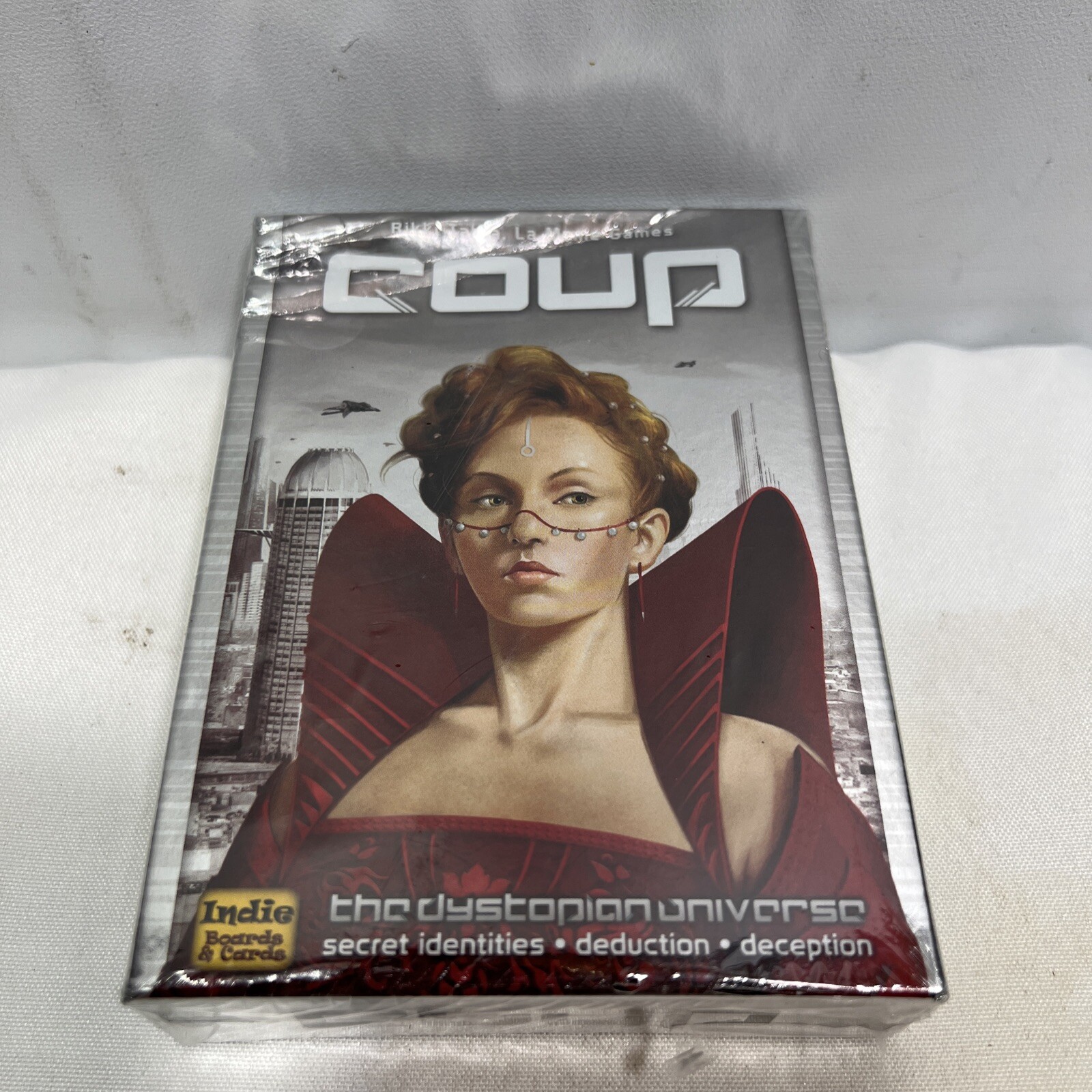 Indie Boards and Cards, Coup: The Dystopian Universe Card Game, COU1IBC ~ SEALED