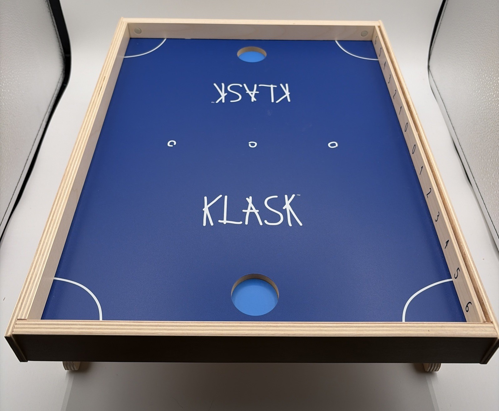 Klask Tabletop Board Game. An Epic Magnetic Battle.