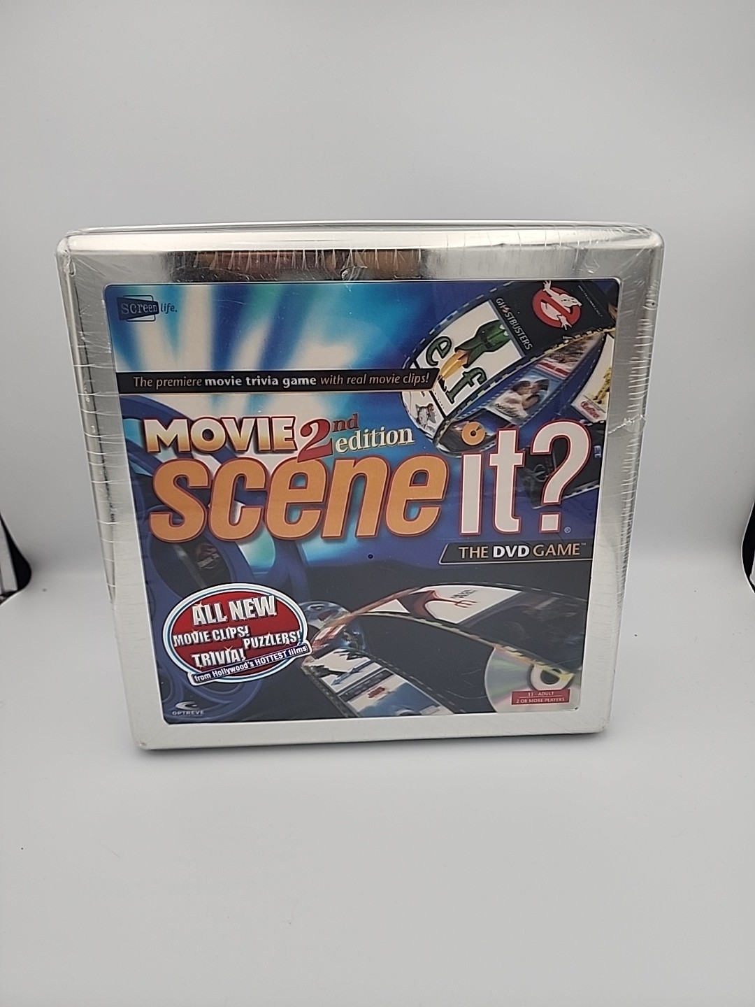 NEW Scene It? Movie 2nd Edition DVD Trivia Board Game 2007 in Collector Tin