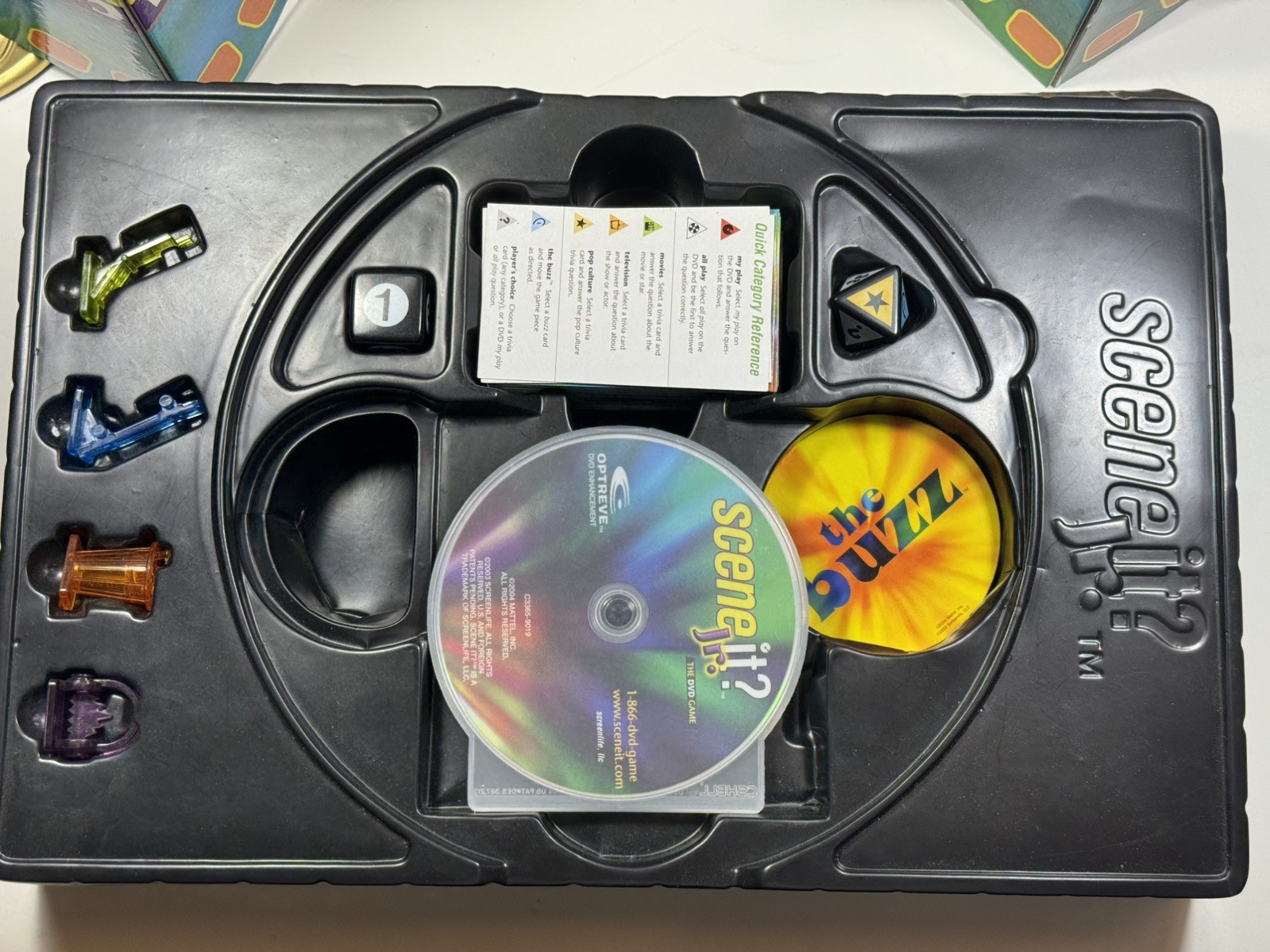 Scene It? Jr • The DVD Game • Complete • Box Hurting • 2004
