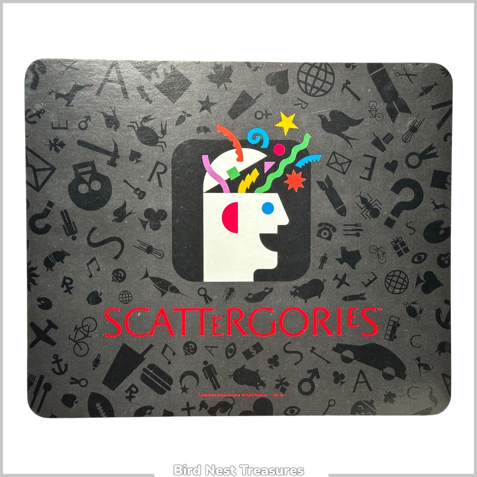 Milton Bradley 1988 THE GAME OF SCATTERGORIES—100% Complete w/ Original Box NM