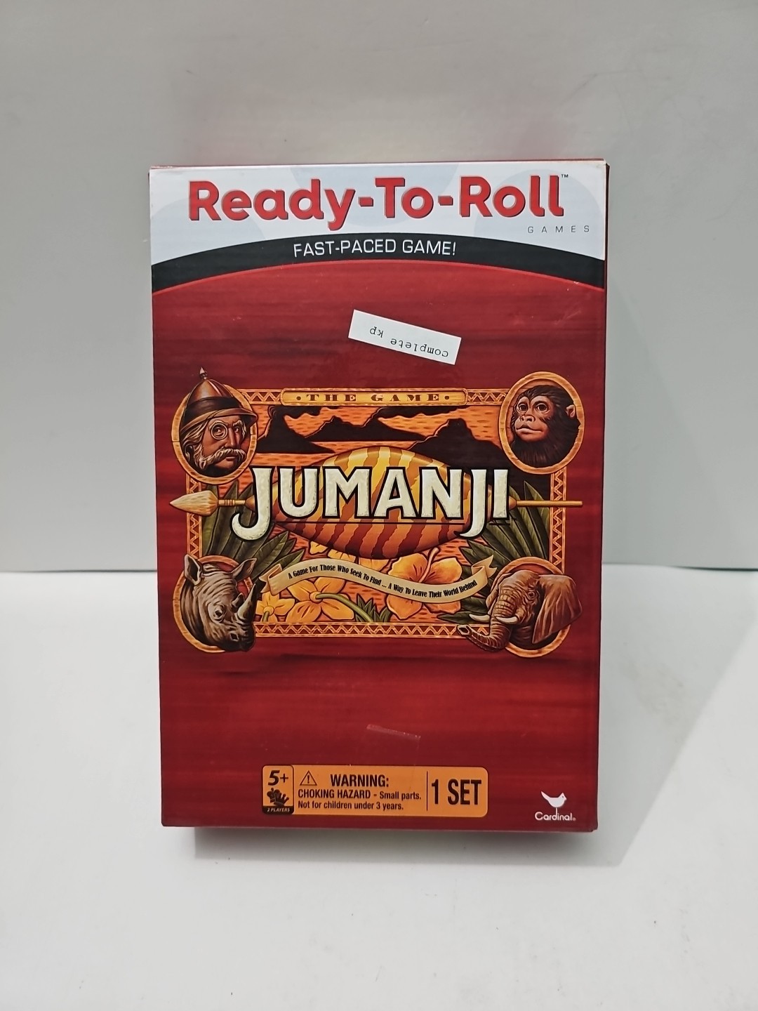 Jumanji Ready To Roll Games Age 5+ Fast Paced Game by Cardinal Travel Size