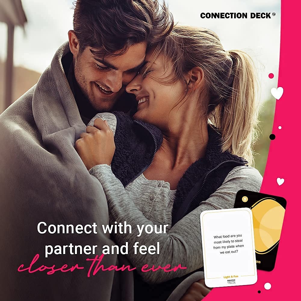 Connection Deck Card Game for Couples – Connecting and Revealing Questions to…