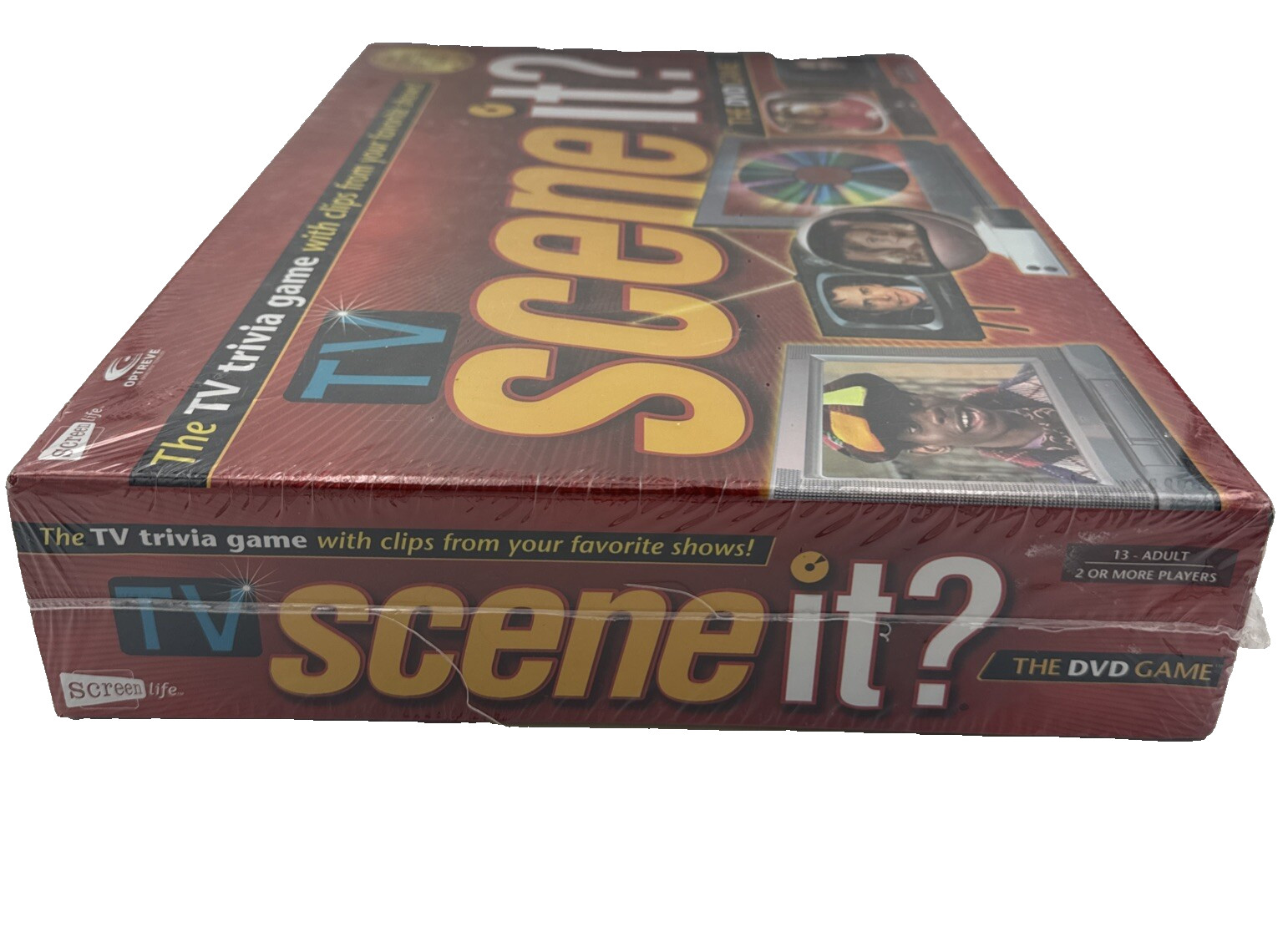 Scene It TV Edition DVD Game 2005 Sealed Screenlife Trivia Board Game