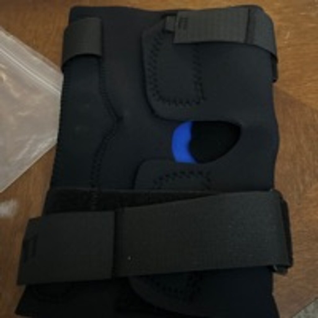 Unisex ProCare Knee Brace One Size Black Blue