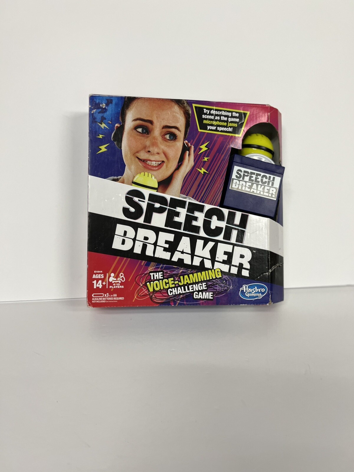 Hasbro Speech Breaker Party Family Game 14+ Years New-read Disc.