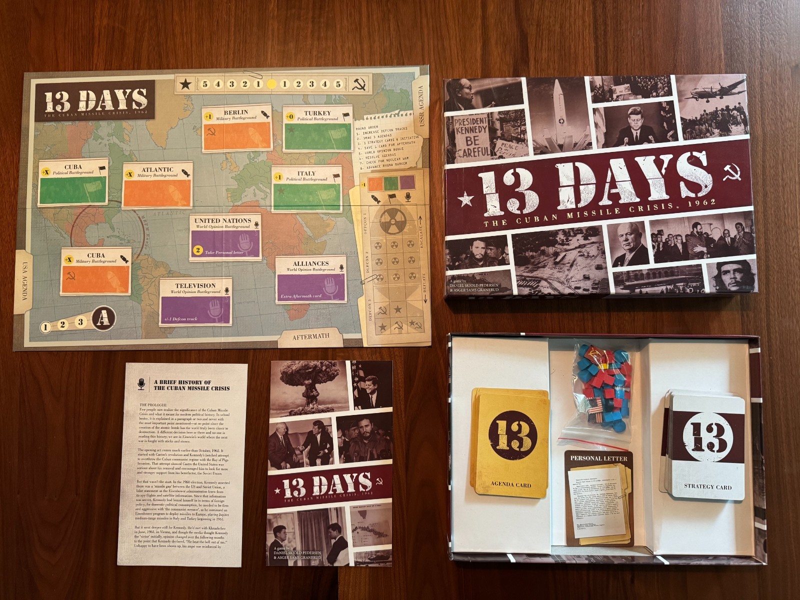 13 Days: Cuban Missile Crisis, 1962 – Board Game by Jolly Ranger Games