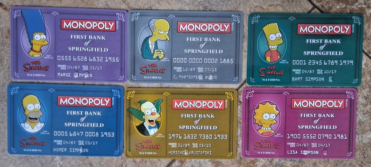 Monopoly: The Simpsons Electronic Edition Board Game
