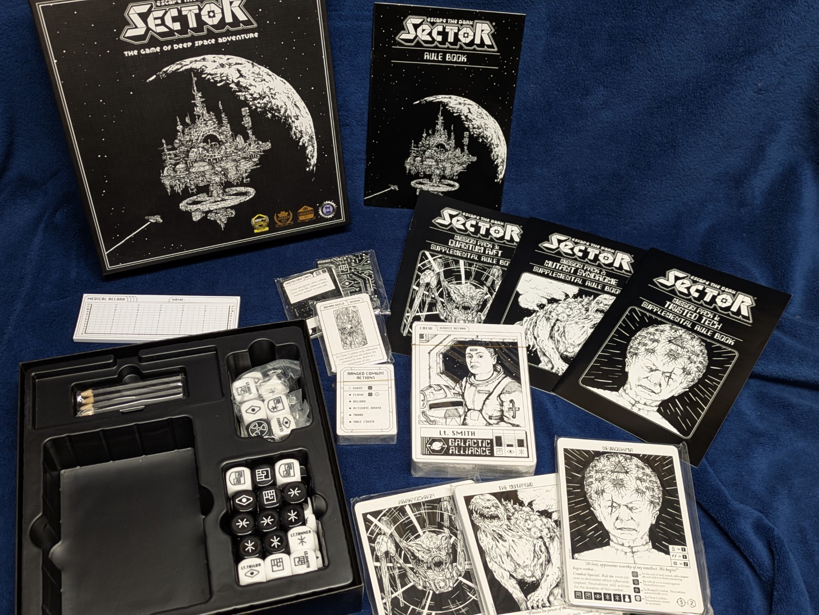 NEW Escape the Dark Sector COMPLETE with All 3 Expansions SEALED CARDS