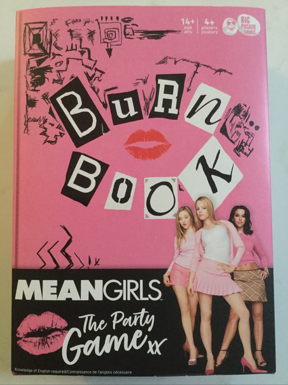 MEAN GIRLS – Burn Book A Party Game BRAND NEW Board Game SHIPS QUICKLY In Stock