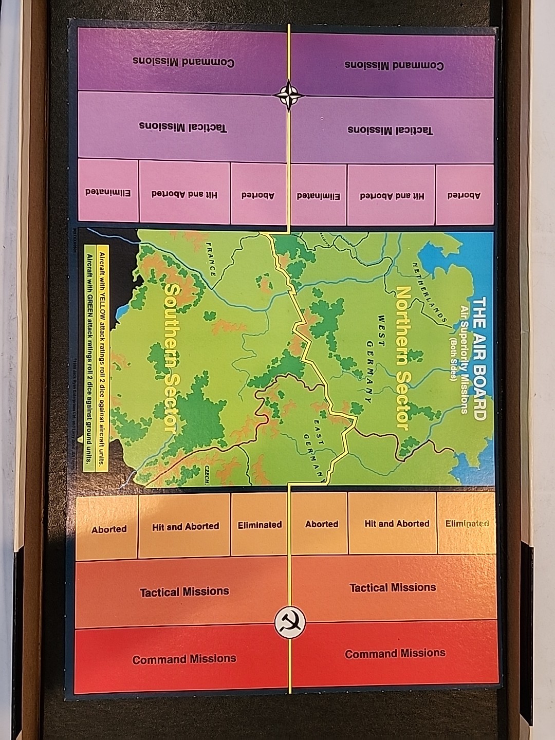 RED STORM RISING War Strategy Board Game Tom Clancy Complete 1989 READ