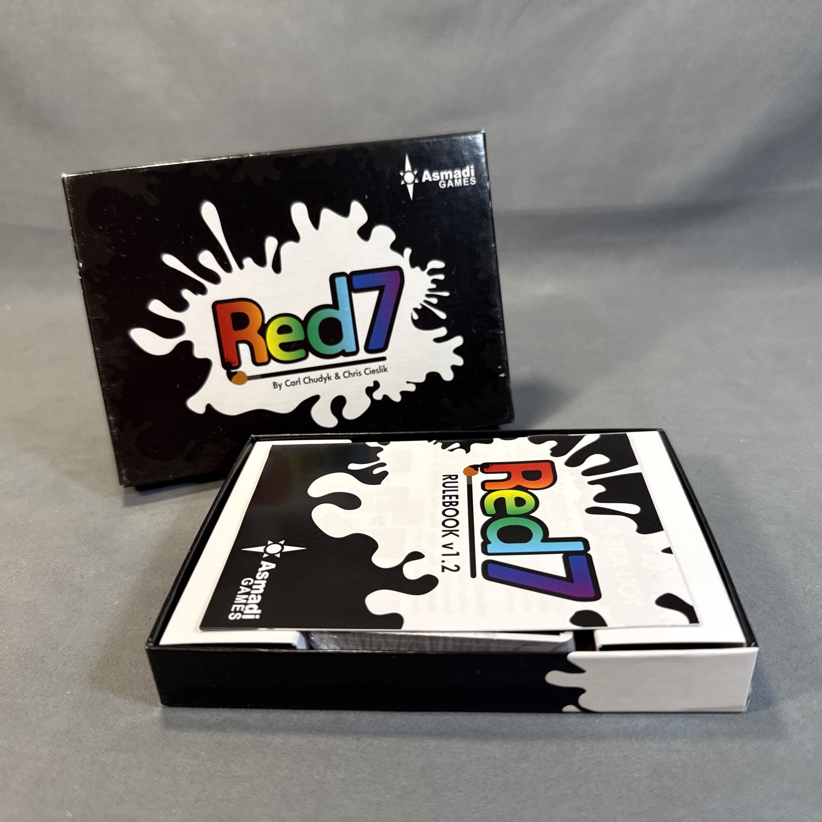 Red7 Strategy Card Game 2015, Asmadi Games, 2-4 9+ Out of Print – New Open Box