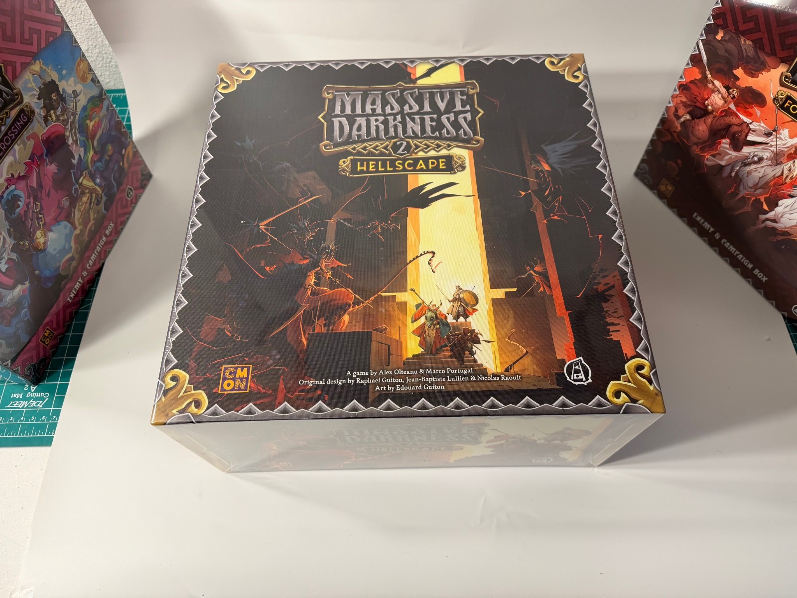 CMON Massive Darkness 2 Hellscape Pledge + MDKS05+MD-KS11+MD019+MD-KS07+MD-KS10