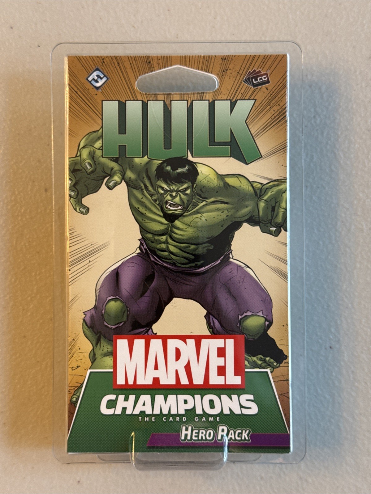 Marvel Champions LCG Hulk Hero Pack | Bruce Banner | New & Sealed