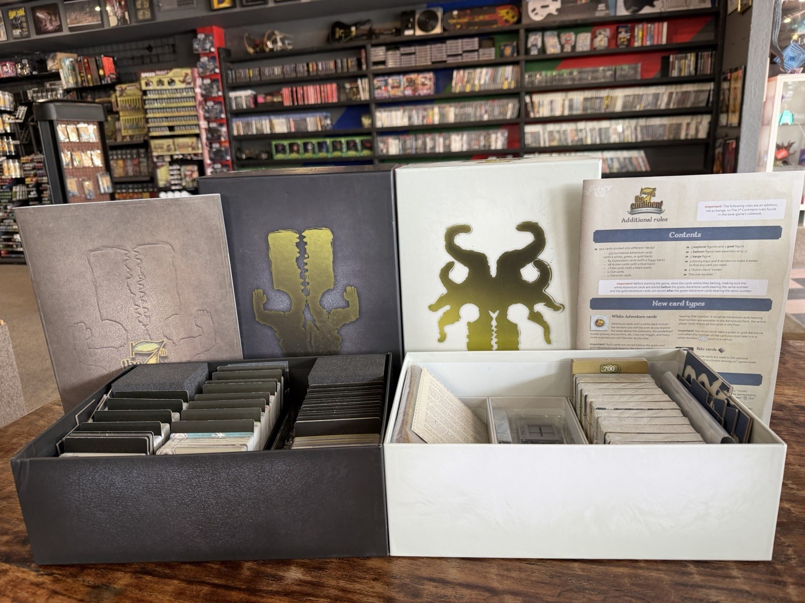 7th Continent Board Game 2nd Ed Bundle Kickstarter Edition Complete CIB