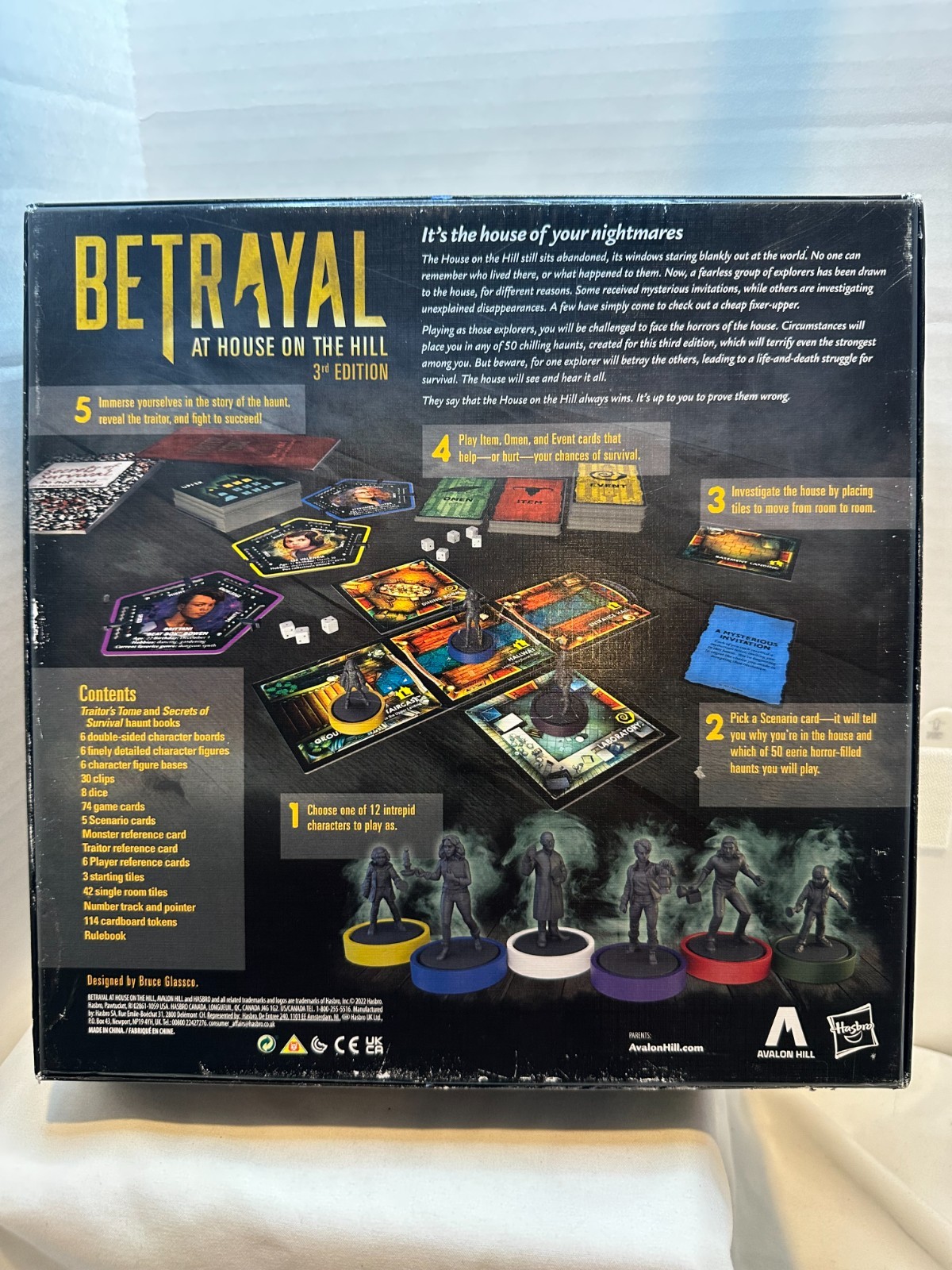 Hasbro HSBF4541 Betrayal At House On The Hill 3rd Edition Board Game