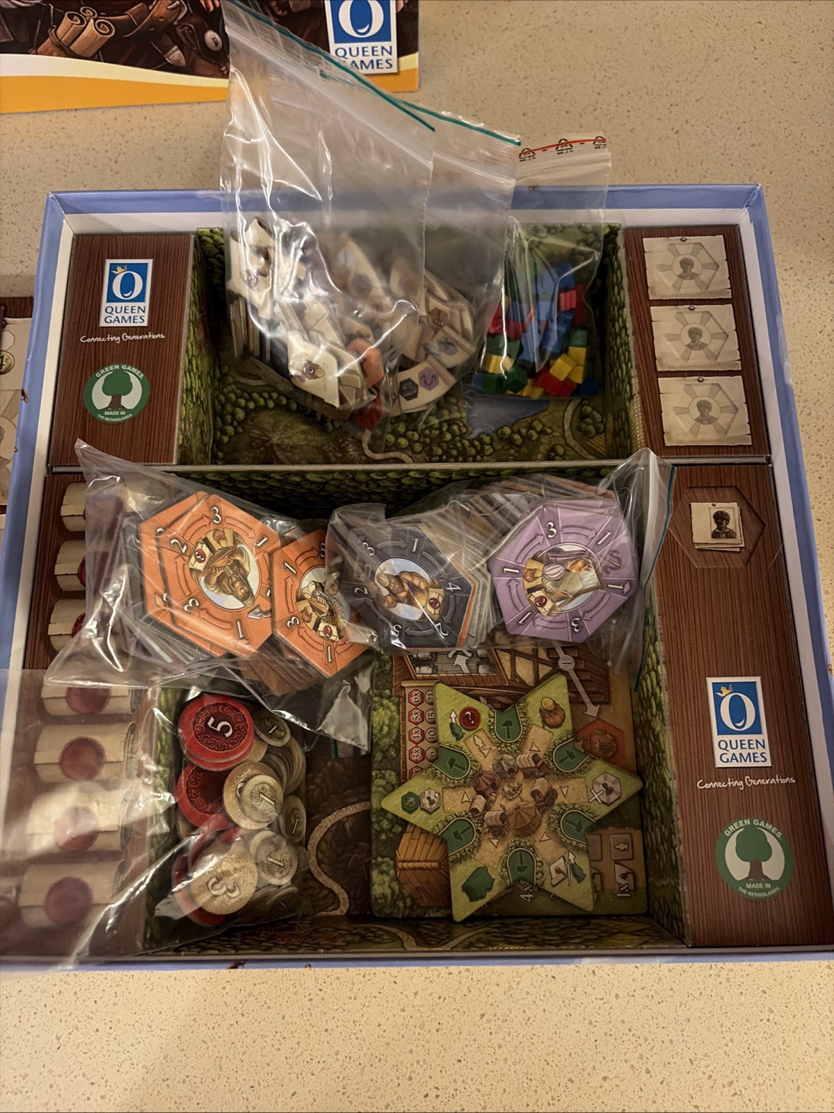 Queen’s Architect board game from Queen Games Never Played