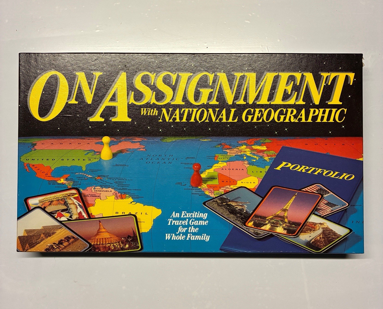 On Assignment with National Geographic Board Game New Sealed Travel Family