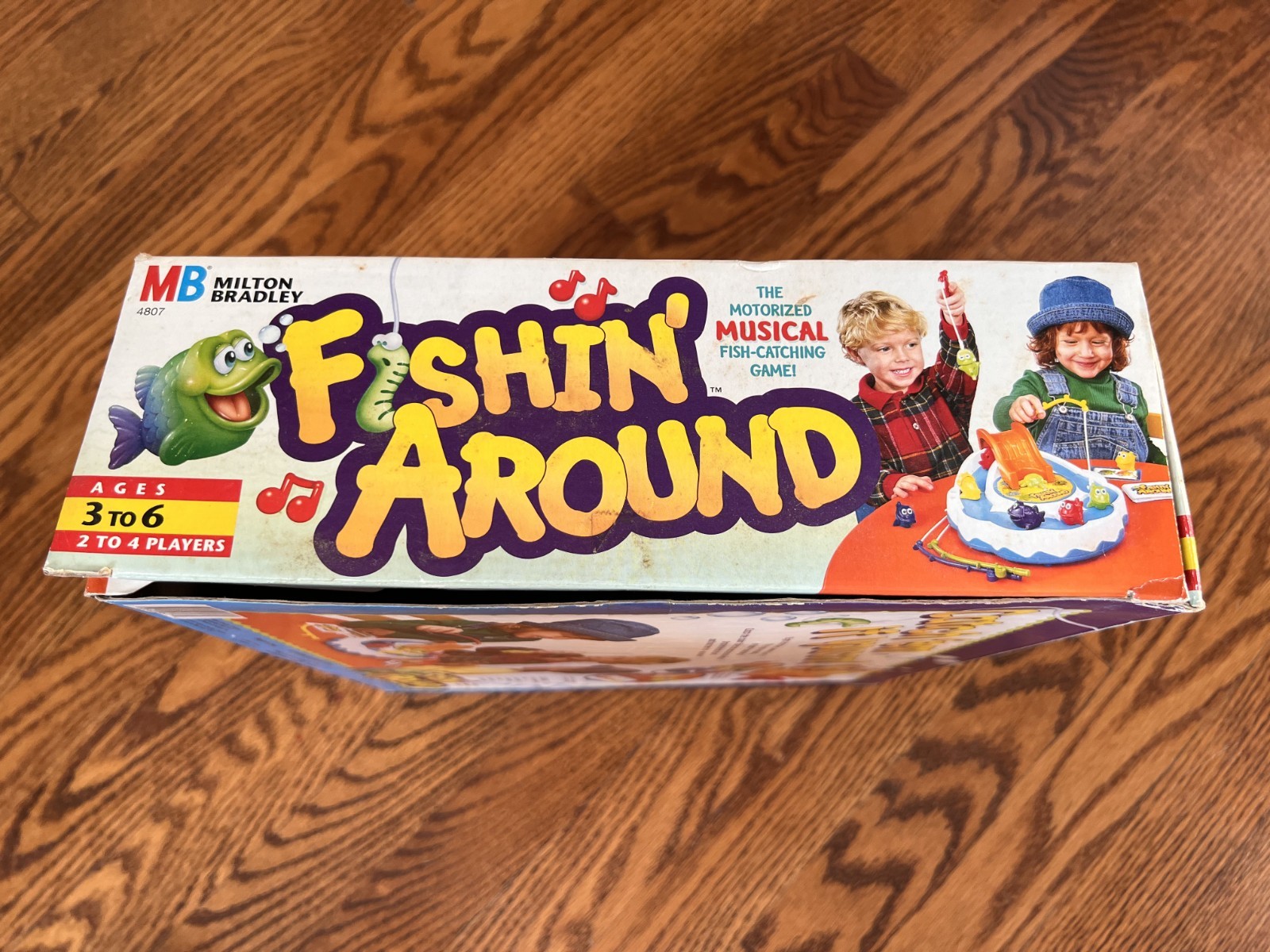 VTG 1997 Fishin’ Around Game Milton Bradley 100% COMPLETE! Works!