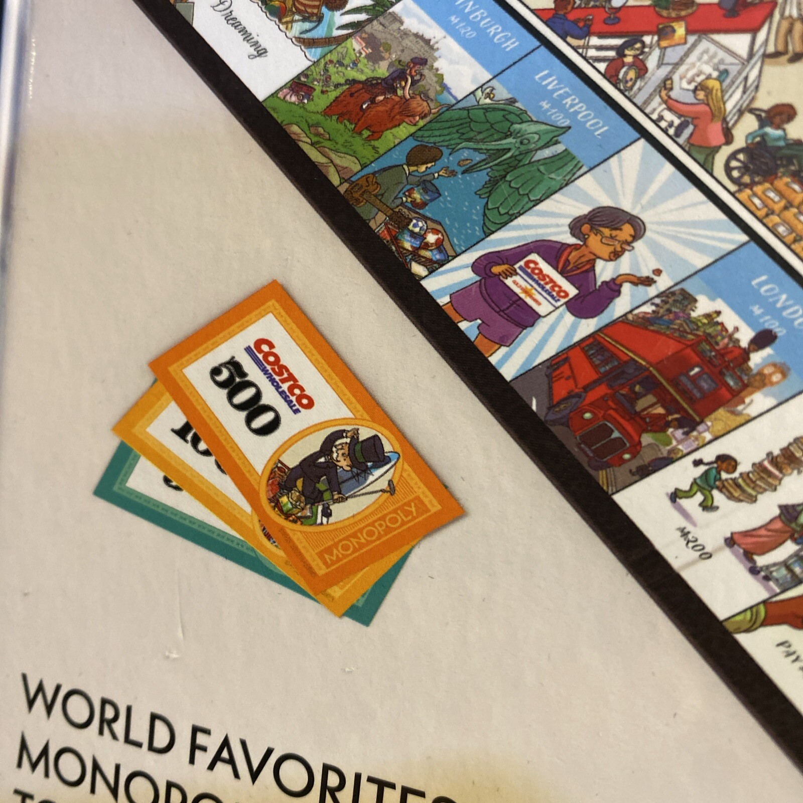 Costco Monopoly Board Game Special Edition by WS Game Company Hasbro NEW SEALED!