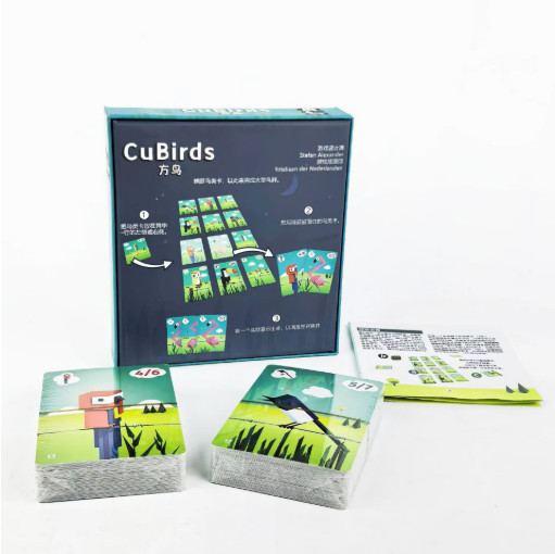 CuBirds Board Game Family Strategy Card Game 20 Minute Playtime