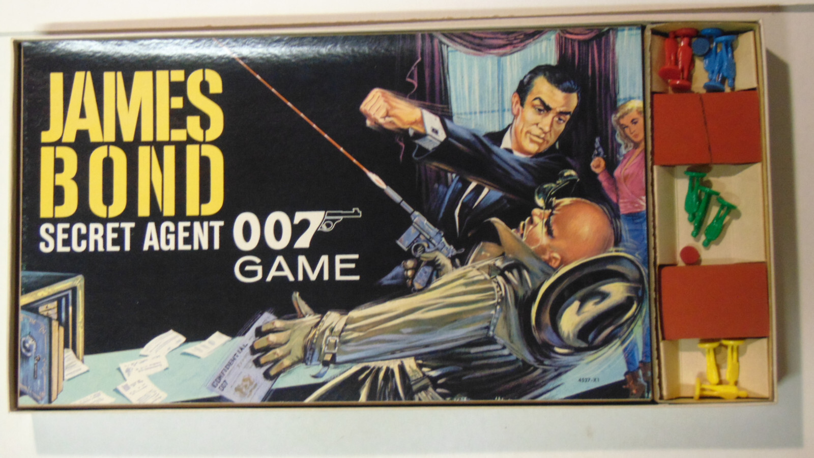 James Bond Secret Agent 007 Board Game Sean Connery 1964 Milton-Bradley
