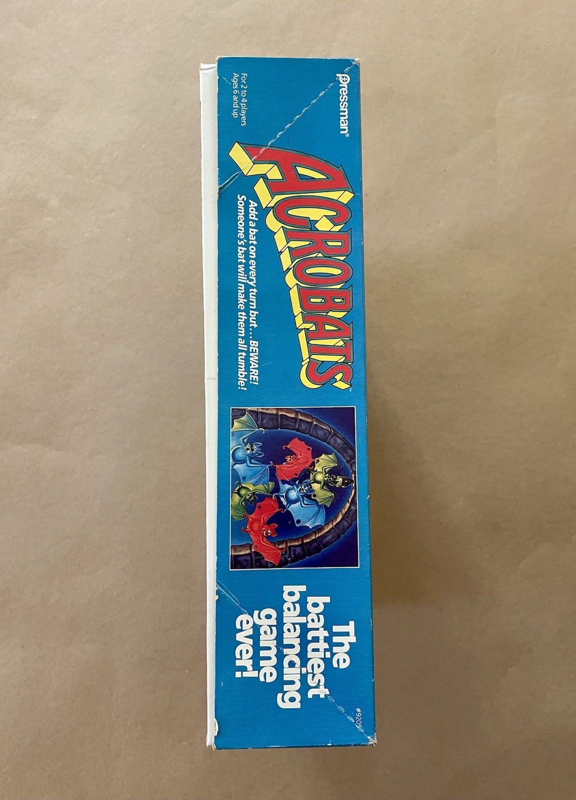 Acrobats, by Pressman, 1989 (2-4 Players, Ages 6+) **Missing 3 Tokens**