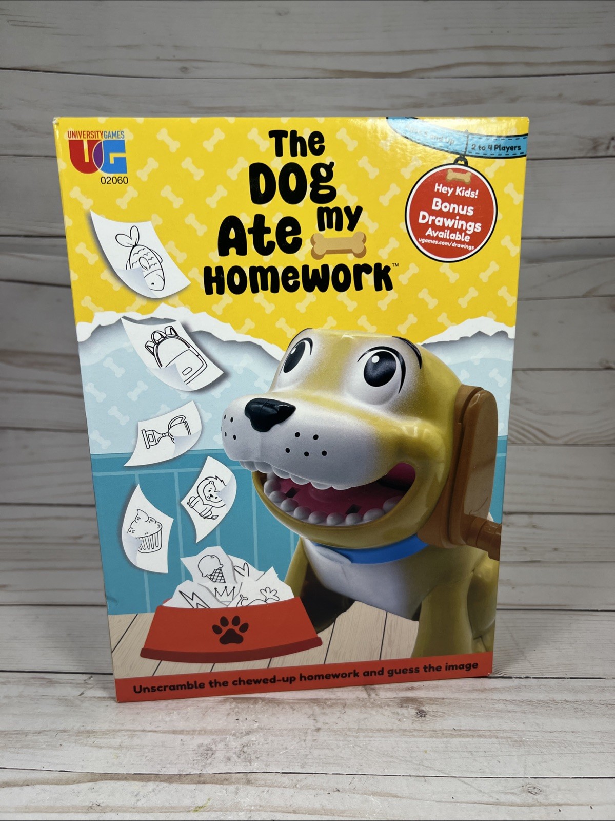 The Dog Ate My Homework Game University Games Ages 5+