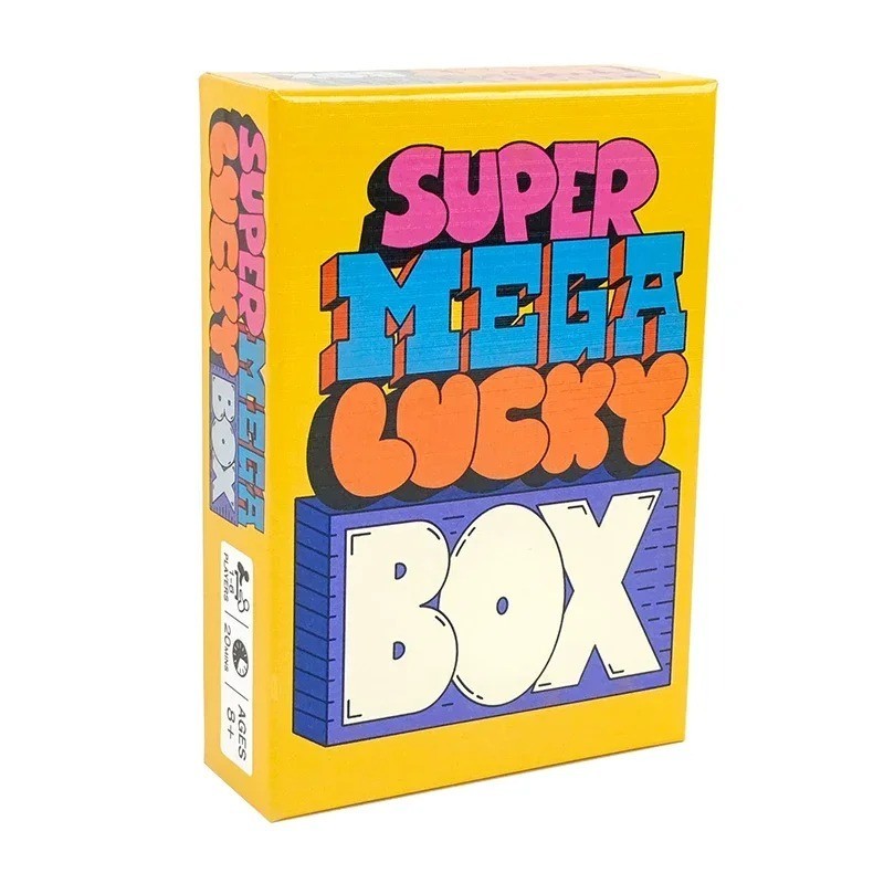Super Mega Lucky Box Fun Game 1–6 Players Family Party Game