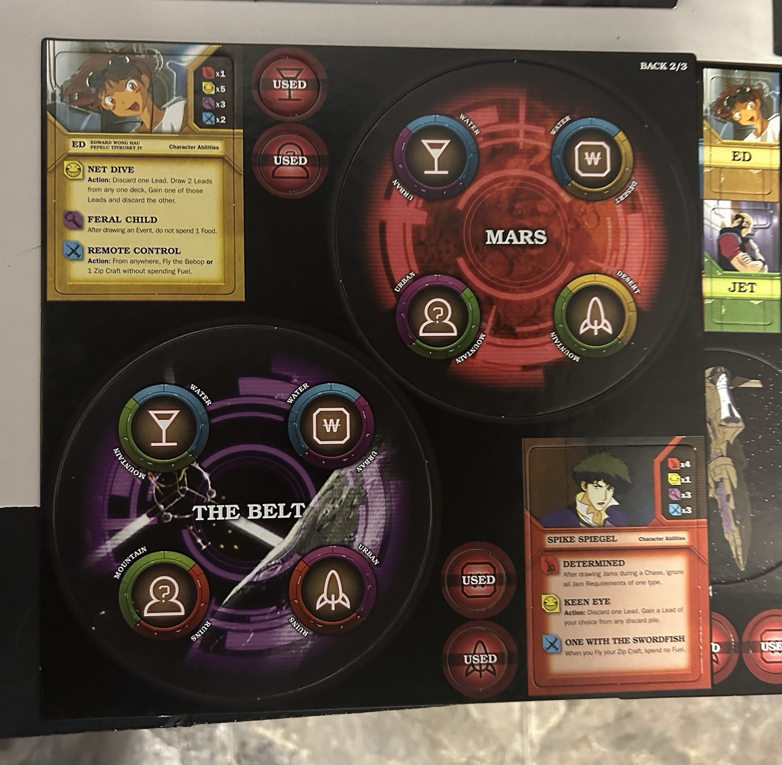 Cowboy Bebop Boardgame Boogie Board Game Sealed 1-4 Players Cooperative Anime