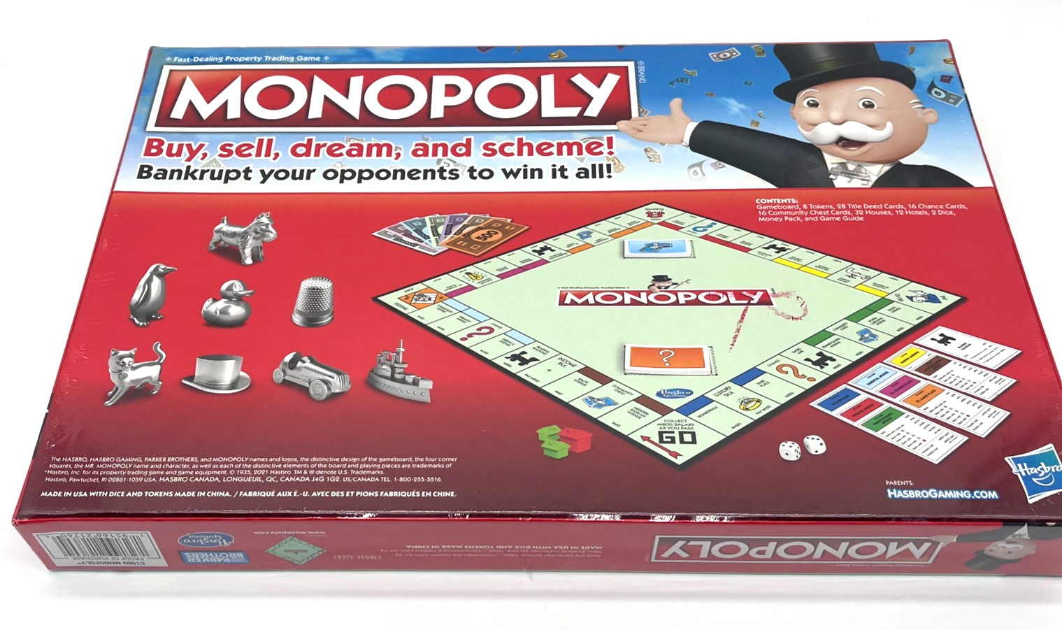 Hasbro Gaming Monopoly Board Game Classic – Sealed / NEW 2021
