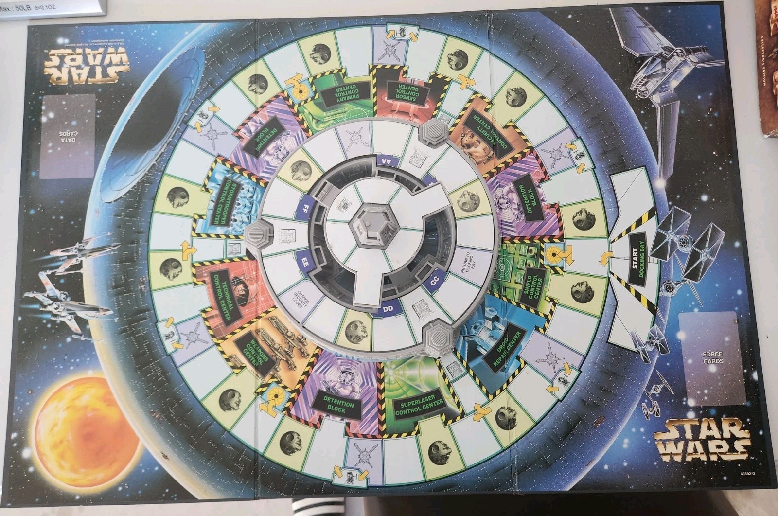 Star Wars The Interactive Video Board Game Parker Brothers 1996 Complete