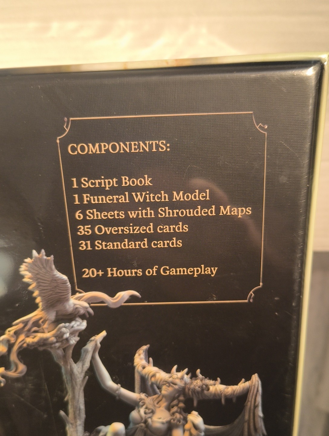Etherfields Lot Kickstarter 2.0 Campaign, Harpy & She-Wolf, Funeral Witch SEALED