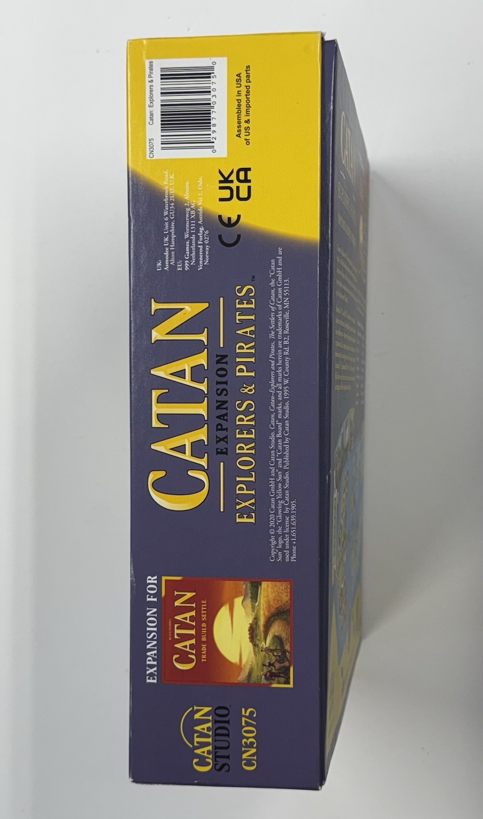 CATAN Expansion set- Catan: Explorers & Pirates – 100% Complete- Mayfair Games